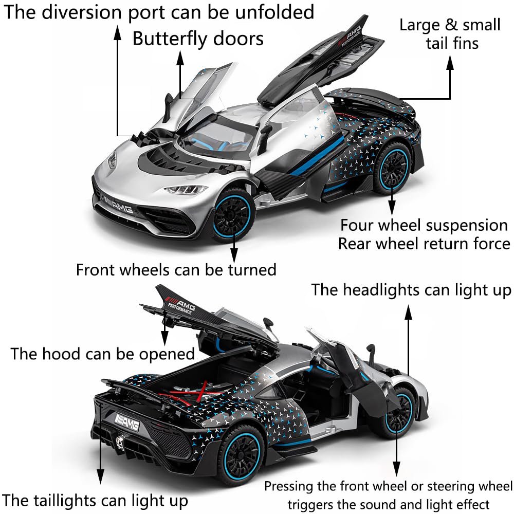 toyxa mercedes amg 1:24 toyxa mercedes amg 1:24